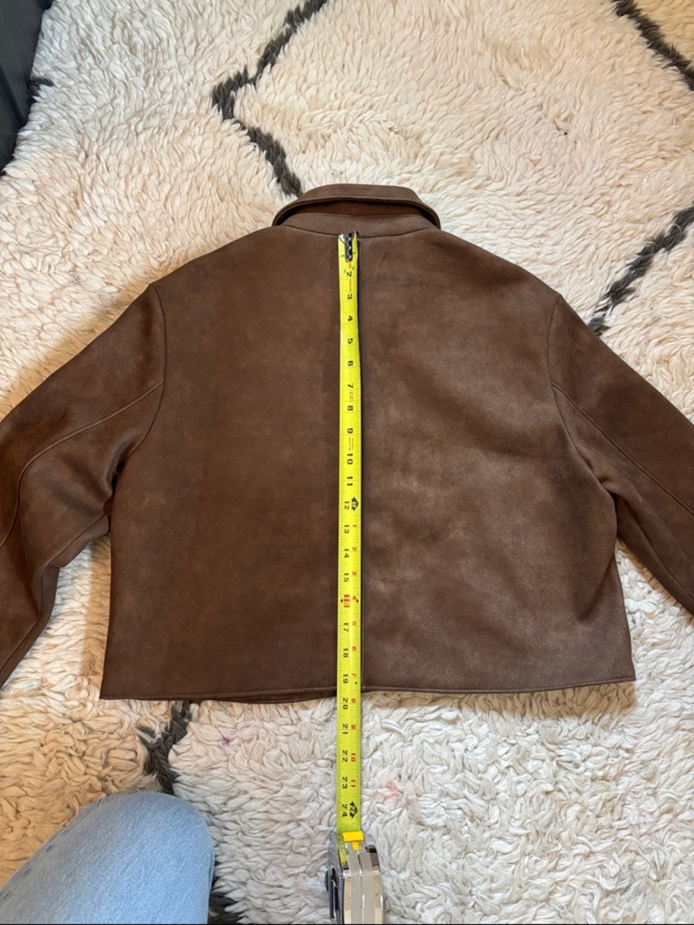Zara Brown Button-Front Jacket - Picture 16 of 17